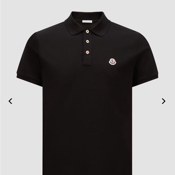 Moncler Other - NEW Moncler Logo Patch Cotton Polo Shirt